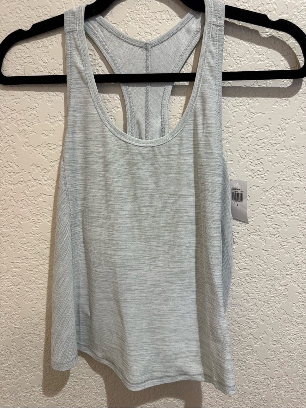 Old Navy Light Gray/Blue Racerback Tank